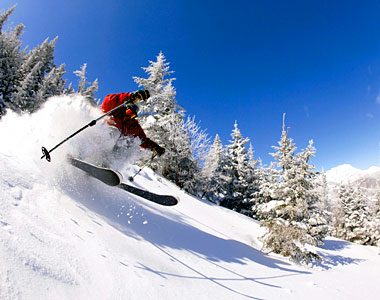 Skiing at Stowe Mountain Resort